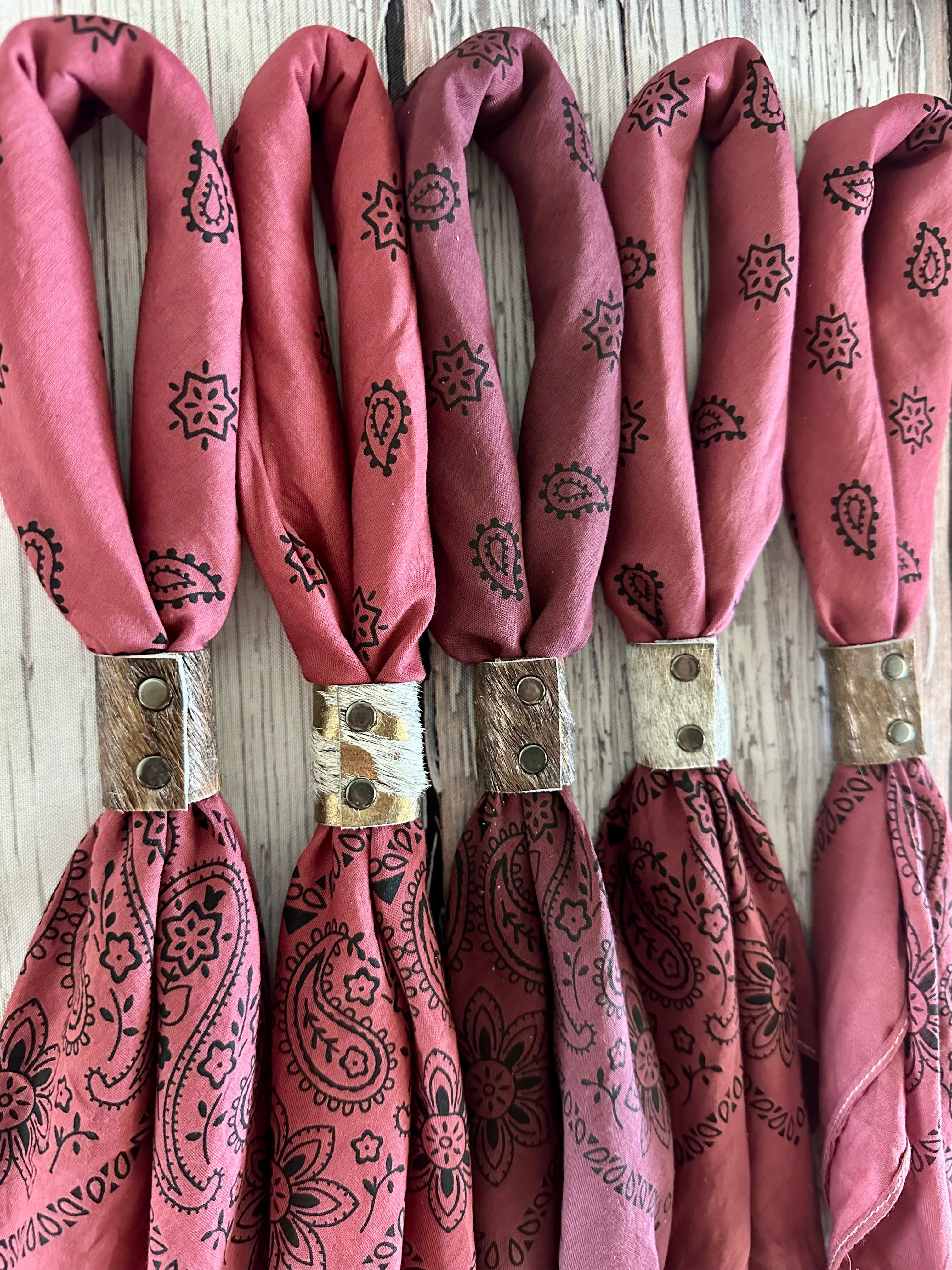 5- Maroon Bandanas