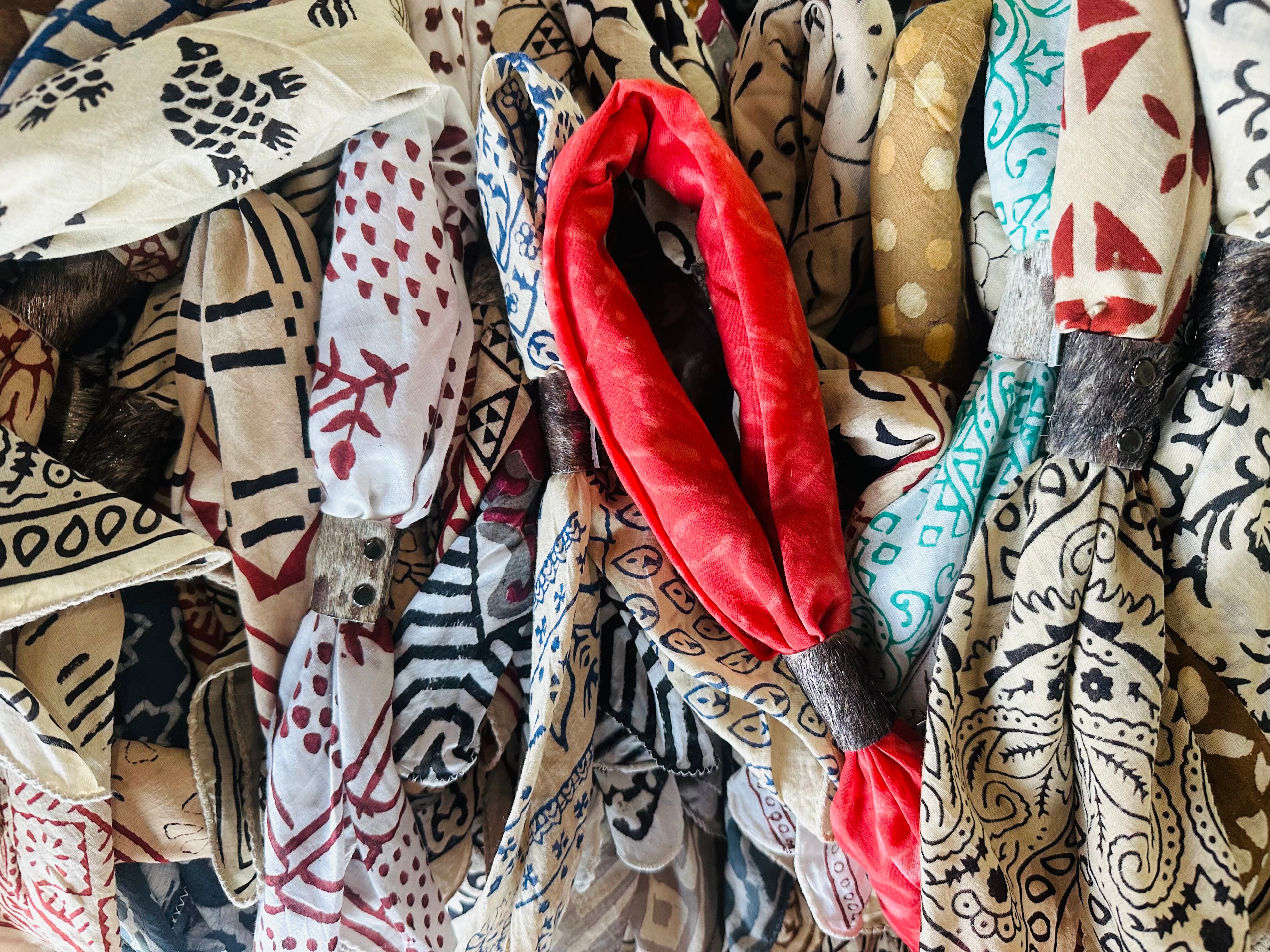 5- Boho Mix Bandanas
