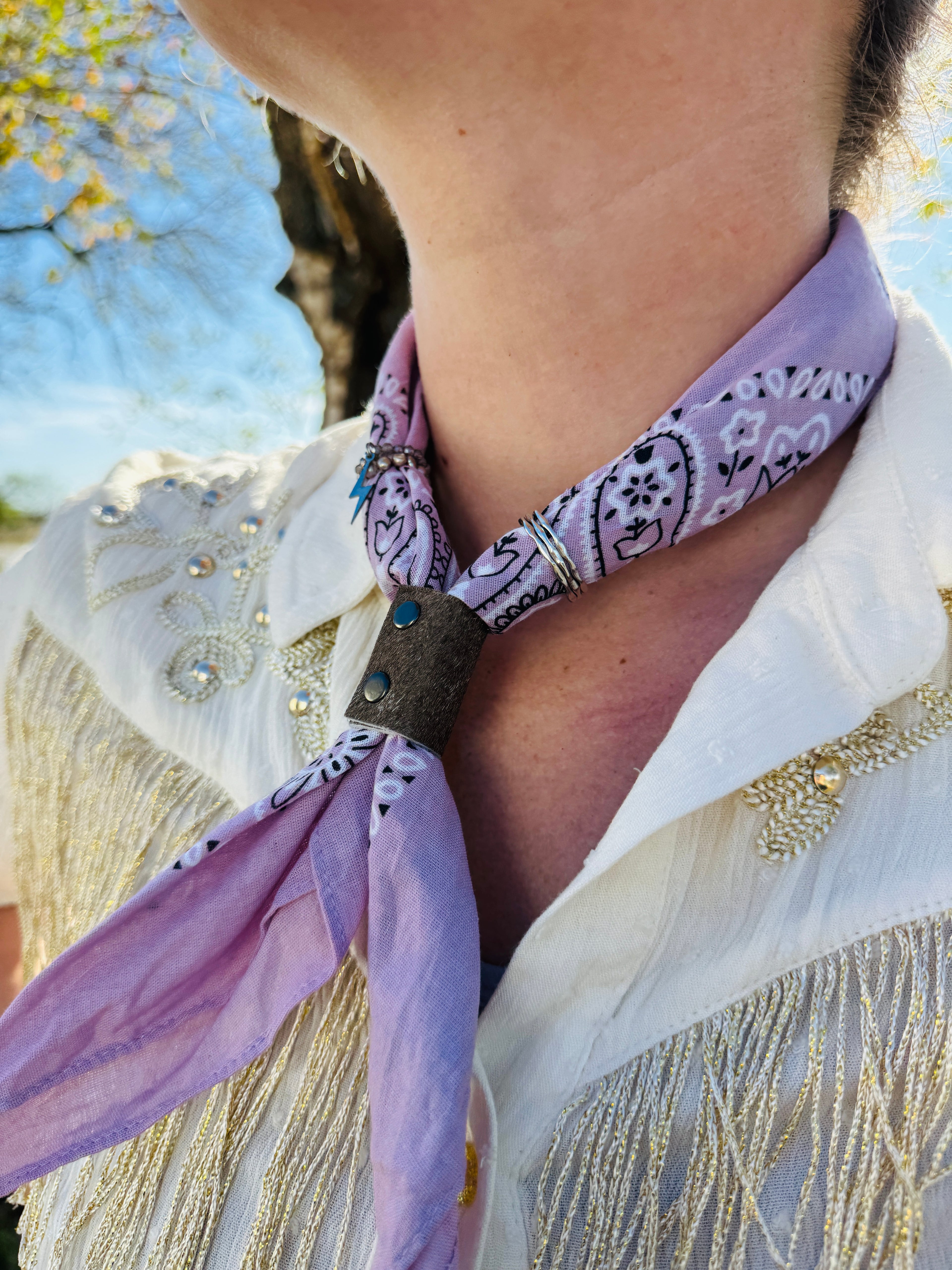 5- Lavender Bandanas