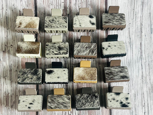 2” Neutral Cowhide Clip Bundle