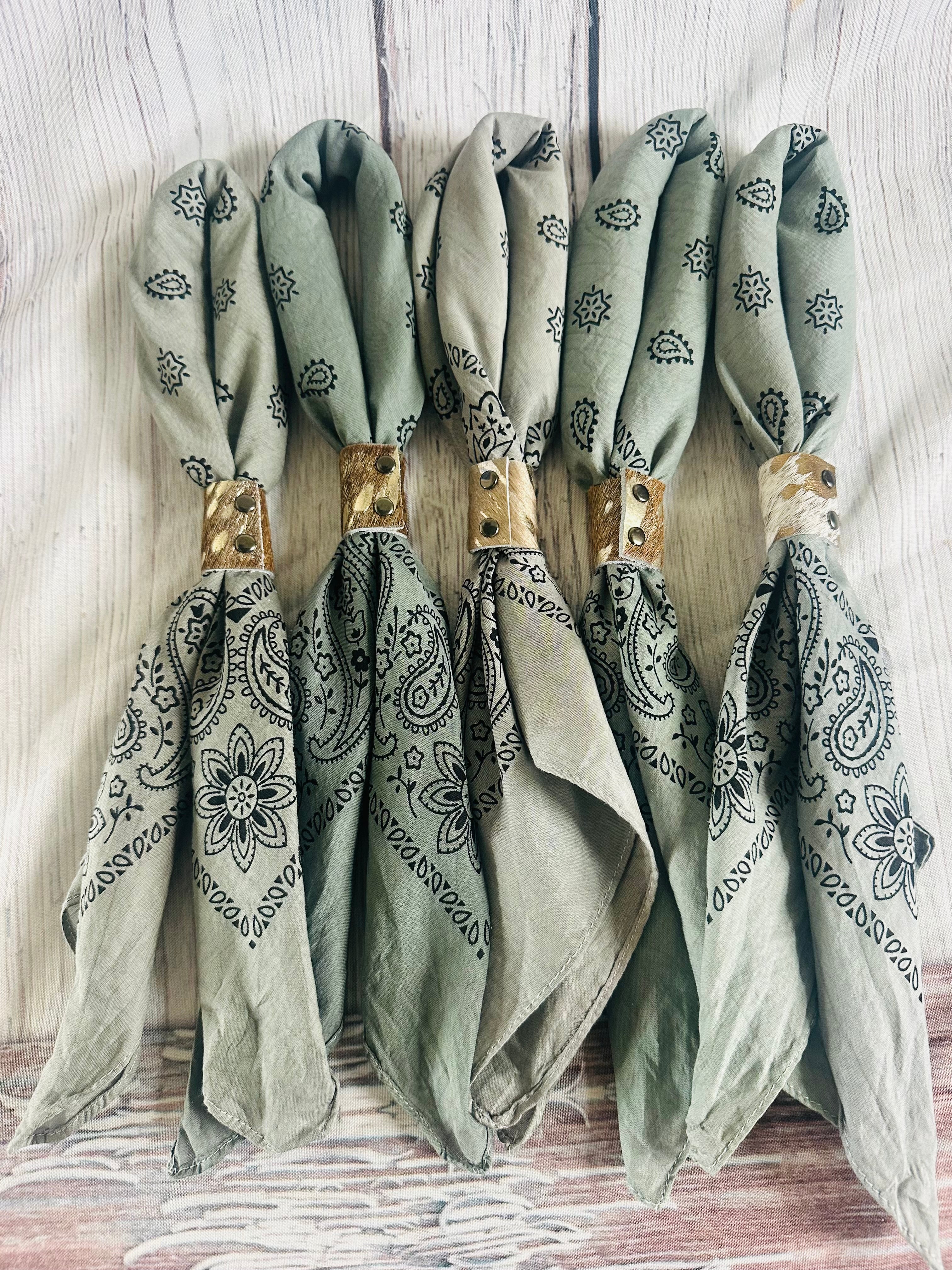 5- Sage Bandanas